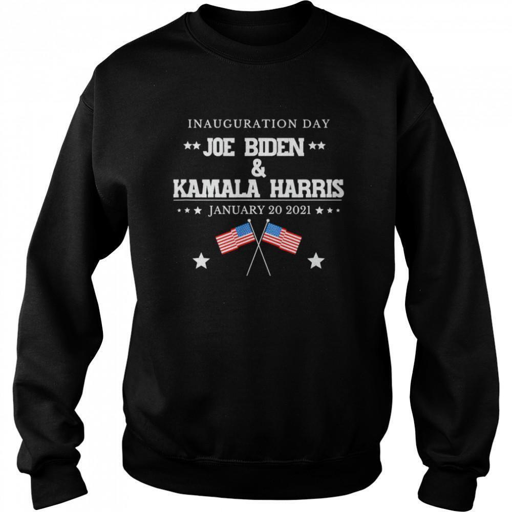 Joe Biden And Kamala Harris Inauguration Day 2021 Retro American Flag Sweatshirt